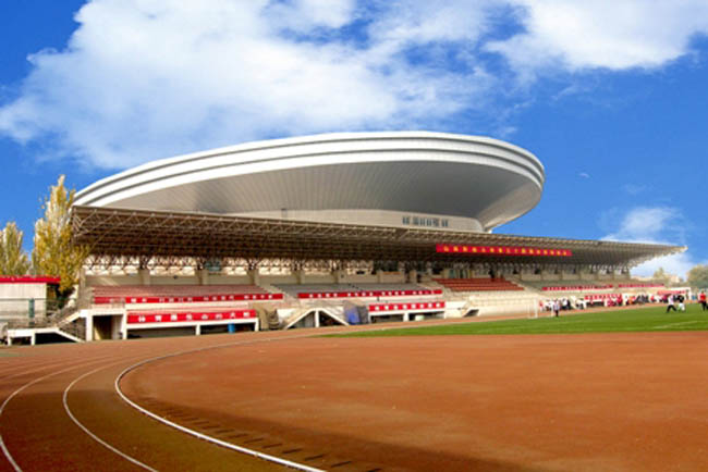 三亚体育场看台网架工程